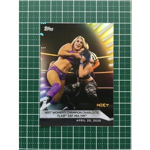 ★TOPPS 2021 WWE WOMEN'S DIVISION #10 NXT WOMEN'S CHAMPION CHARLOTTE FLAIR DEF. MIA YIM［NXT］RAINBOW FOIL パラレル版★｜alba-tesoro