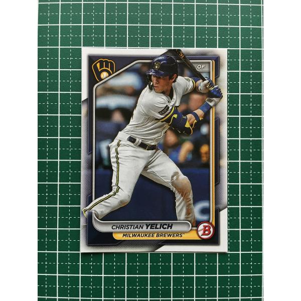 ★TOPPS MLB 2024 BOWMAN #34 CHRISTIAN YELICH［MILWAU...
