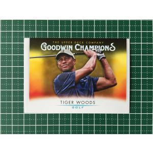 ★UPPER DECK 2021 GOODWIN CHAMPIONS #75 TIGER WOODS［GOLF］ベースカード「HORIZONTAL」★｜alba-tesoro