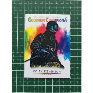 ★UPPER DECK 2021 GOODWIN CHAMPIONS #126 COLBY STEVENSON［SKIING］ベースカード「BASE SPLASH OF COLOR」★｜alba-tesoro