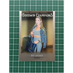 ★UPPER DECK 2021 GOODWIN CHAMPIONS #45 BRI BAKER［CHEF］ベースカード「BASE PLATINUM」★｜alba-tesoro