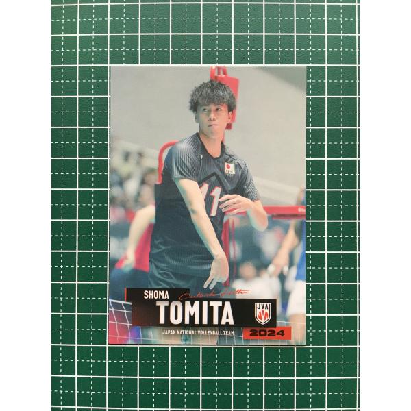 ★バレーボール 男子 日本代表 2024 トレーディングカード #RG31 富田将馬［大阪ブルテオン...