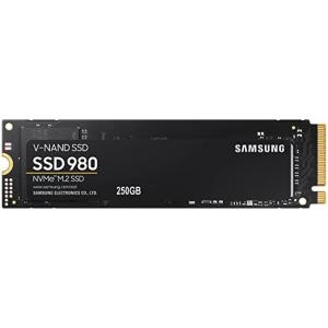 日本サムスン Samsung 980 250GB PCIe Gen 3.0 ×4 NVMe M.2  最大 2900MB/秒 内蔵 SSD MZ-V8V250B/EC 国内正規保証品