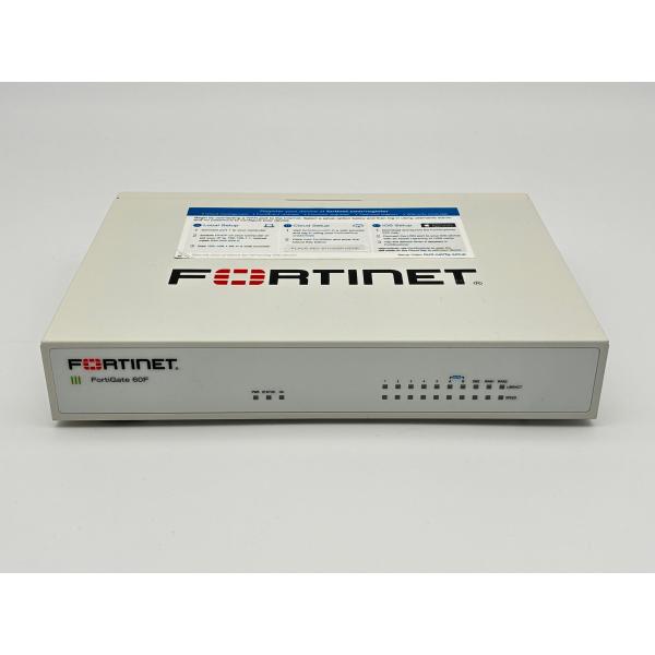 中古 UTMルーター Fortinet FortiGate 60F ギガビット対応 VPN 小規模オ...