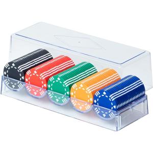 アルバン本格カジノチップ/直径 : 40mm / 厚み : 3.3mm / 重量 : 8g / 5色...