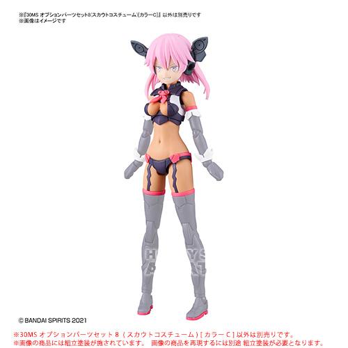 30MS OP-08 オプションパーツセット8（スカウトコスチューム）[カラーC][プラモデル]