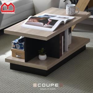 テーブル おしゃれ 80cm幅 木製 センターテーブル ローテーブル リビングテーブル 机 収納付き 長方形 一人暮らし ロータイプ カフェ風 コーヒーテーブル 北欧