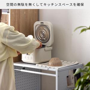レンジ台 キッチンラック 棚 作業台 収納ラッ...の詳細画像4