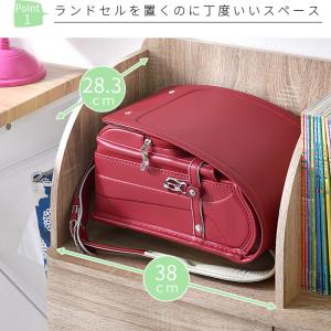 ランドセルラック おしゃれ かわいい スリム ...の詳細画像5