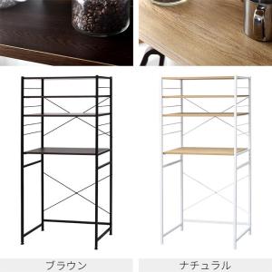 レンジ台 ゴミ箱ラック ゴミ箱上ラック 幅80...の詳細画像2