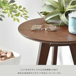 木製 カフェテーブル 高さ60cn サイドテー...の詳細画像1