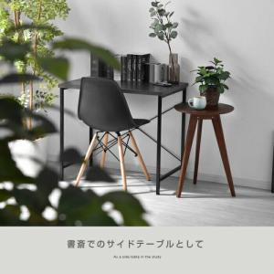 木製 カフェテーブル 高さ60cn サイドテー...の詳細画像3