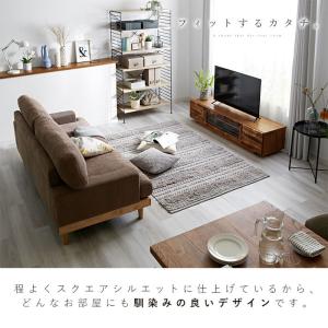 ソファー 3人掛け コーデュロイ 北欧 ソファ...の詳細画像4