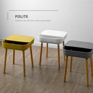 美品　IKEA イケア BAGGBODA バッグボーダ サイドテーブル IKEA BAGGBODA イケア バッグボーダ イエロー サイドテーブル IKEA