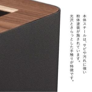 ファクトリーアウトレット ゴミ箱 おしゃれ ダストボックス ふた付き 安い 蓋つき 天然木 スチール