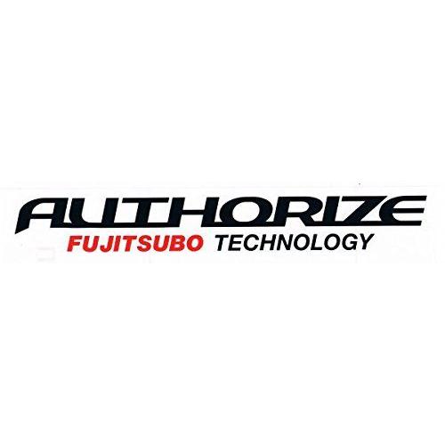 フジツボ　ステッカー FUJITSUBO AUTHORIZE M/BK 　U-66