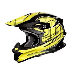 ZEALOT ジーロット godblinc ゴッドブリンク オフロードヘルメット MadJumper2 マッドジャンパー2 CARBON HYBRID GRAPHIC YELLOW MJC0014