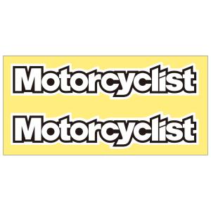Motorcyclist モーターサイクリスト ステッカー 88エンブレム SSサイズ