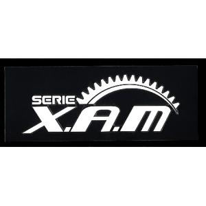 東洋マーク XAM ステッカー ホワイト 転写タイプ 33mm×90mm R-973