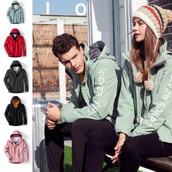 マウンテンパーカー インナー付き 登山 トレッキング ウェア レディース メンズ 大きいサイズ フリ...