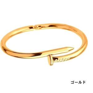 モダンアートな釘 くぎ クギ ブレスレット 男女兼用の詳細画像4