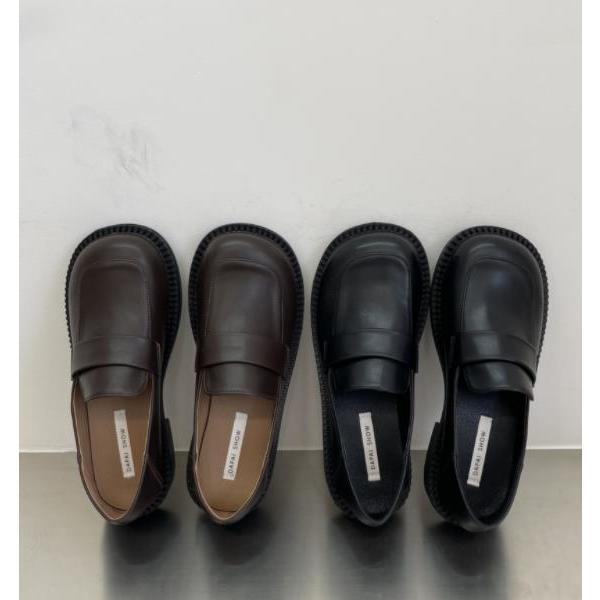 ローファーレディーススリッポンシンプルビジネスシューズカジュアルドライビングシューズ革靴婦人靴おしゃ...