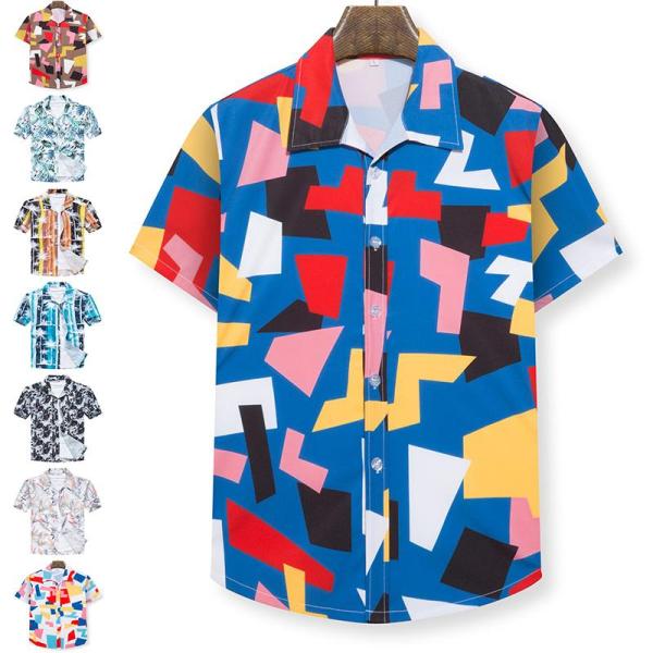 「2点10%オフ」アロハシャツ メンズ ス 半袖シャツ 開襟シャツ オープンカラーシャツ カジュアル...