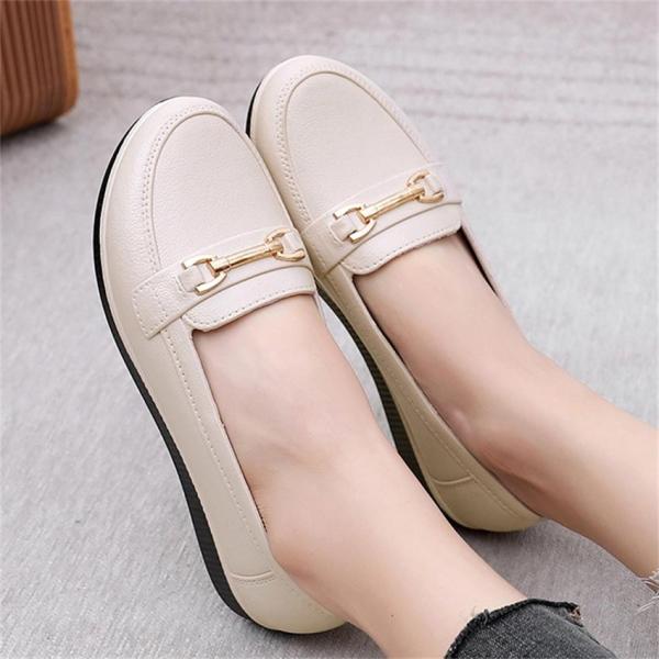 パンプス レディース レインシューズ ローファー ウォーキング 滑り止め フラットヒール 防水 ワー...