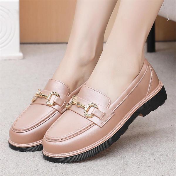 パンプス レディース レインシューズ ローファー ウォーキング 滑り止め フラットヒール 防水 ワー...