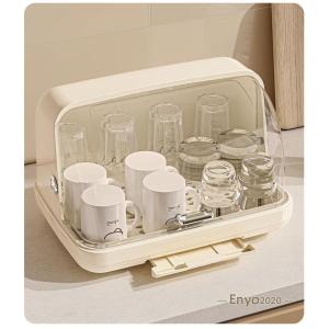 水切りかご 水切りラック プラスチック ふた付...の詳細画像1