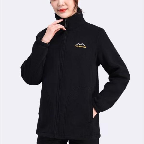 ジャケットレディースメンズフリースジャケットフリースジップアップ無地おしゃれお中元