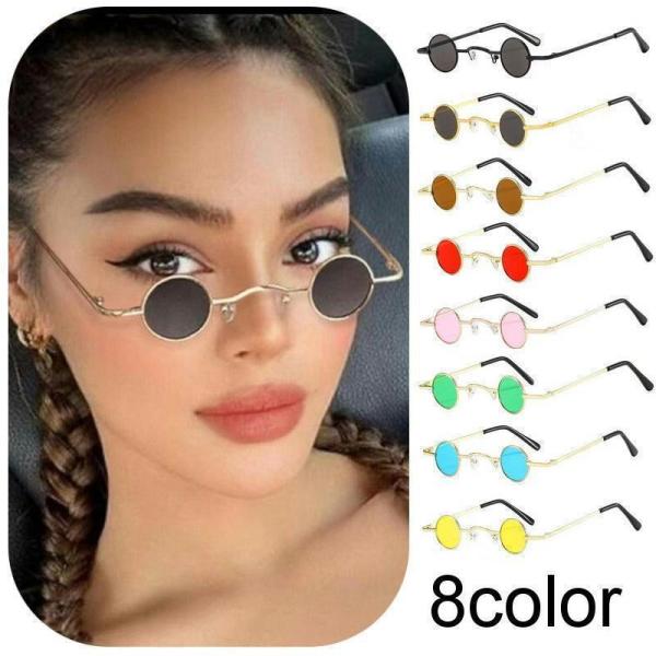 サングラス サークル型 ラウンド 丸眼鏡 小さめ カラーレンズ 色付き レディース メンズ おしゃれ...