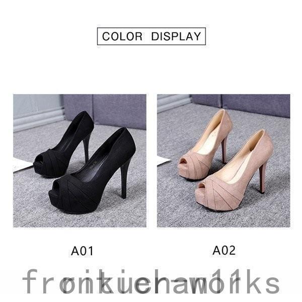 パンプスハイヒールレディースキャバ指出し結婚式痛くないパーティースエードピンヒール細身ヒールおしゃれ...