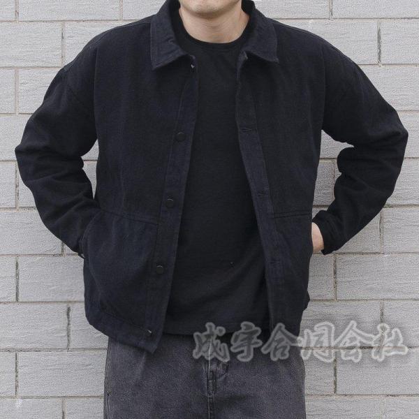 デニムジャケットメンズライダースジャケットボタン式前開き春服秋服30代40代50代ブルゾンジージャン...