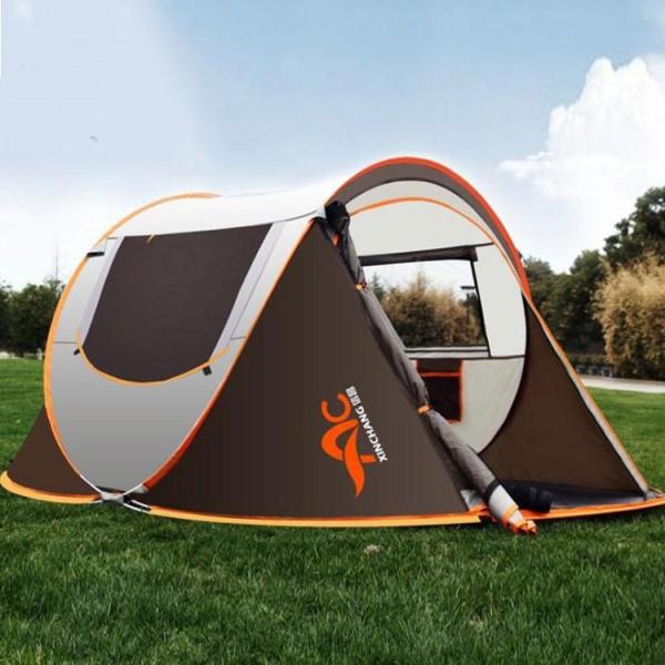 ワンタッチテント 簡易テント ポップアップテント キャンプテント ビーチテント テント 3-4人用 ...