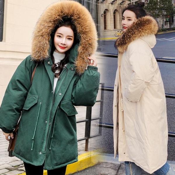 ダウンコート ショート丈 膝下丈 ゆったり ダウンコート 防寒防風コート レディース 暖かい 中綿ジ...