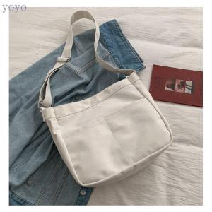 トートバッグレディース大容量帆布ショルダーバッ...の詳細画像4