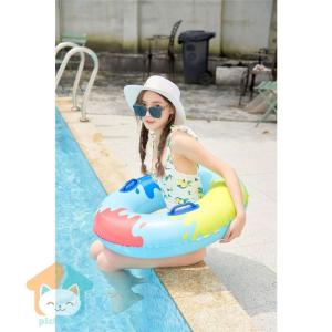 浮き輪 子供用 大人用 浮輪 フロート 取って...の詳細画像5