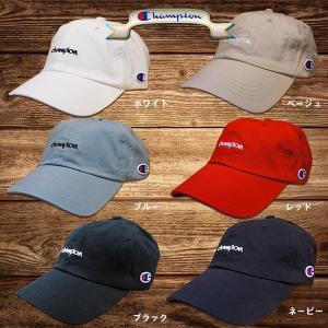 Champion チャンピオン ミニ刺繍ローキャップ 181-0136 メンズ レディース ベースボールキャップ 帽子 送料無料