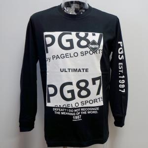 PAGELO パジェロ 22 春夏 SS 新作・長袖 Tシャツ(3L)21-1581-07-05-3L｜aldo-youhin