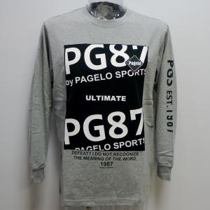 PAGELO パジェロ 22 春夏 SS 新作・長袖 Tシャツ(3L)21-1581-07-35-3L