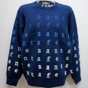 サンタフェ サンタフェ・22 秋冬 AW 新作・モール使い ロゴ セーター