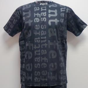 サンタフェ・23 春夏 SS 新作・総柄 半袖 Tシャツ(L)(LL)(3L)23-85819-018｜aldo-youhin