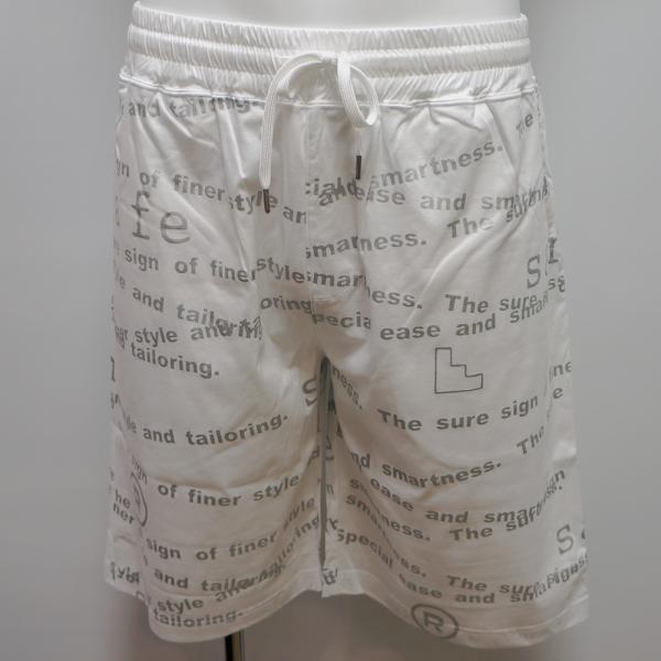 サンタフェ・25 春夏 SS 新作・コットンスムース 総柄プリント 短パン(L)(3L)25-838...