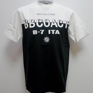 BBCO ビビコ 24 春夏 SS 新作・上下切り替え 半袖Tシャツ(52)(3L)41-2503-01-01-52