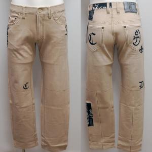 CASTELBAJAC（カステルバジャック） モノグラム ストレートパンツ 48 L