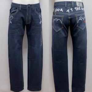 カステルバジャック・25 春夏 SS 新作・インクジェットプリント パンツ(S)(M)(L)(LL)(3L)7215140172-59