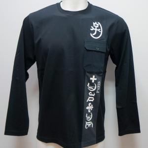 バーニヴァーノ 26 春夏 SS 新作 BVプリント 長袖Tシャツ(3L)BSS