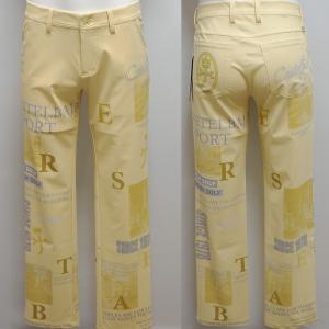 CASTELBAJAC（カステルバジャック） モノグラム ストレートパンツ 48 L