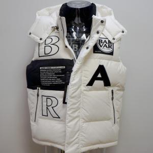 バーニヴァーノ・22 秋冬 AW 新作(L)ブルワッペン ダウンベスト(L)BAW